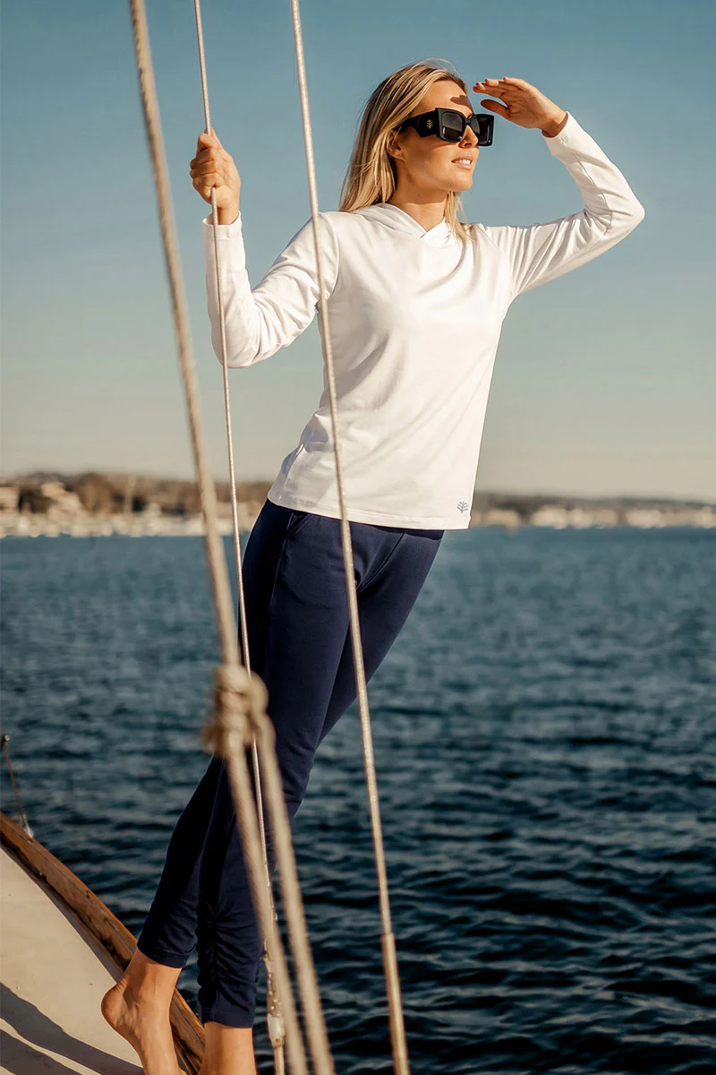 Women's Morada Long Sleeve Hoodie Pima Sol | Regular Parent - Image 3