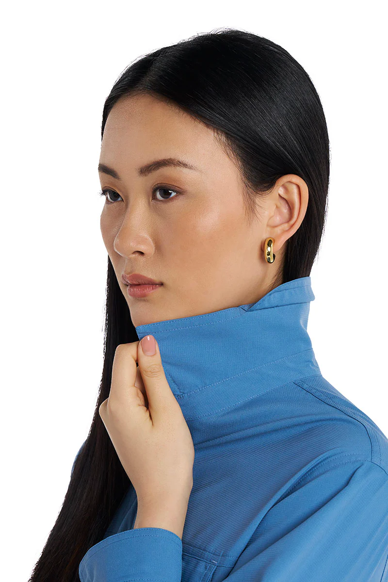 Women's Mylitta Travel Shirt | Blue Dusk - Image 10