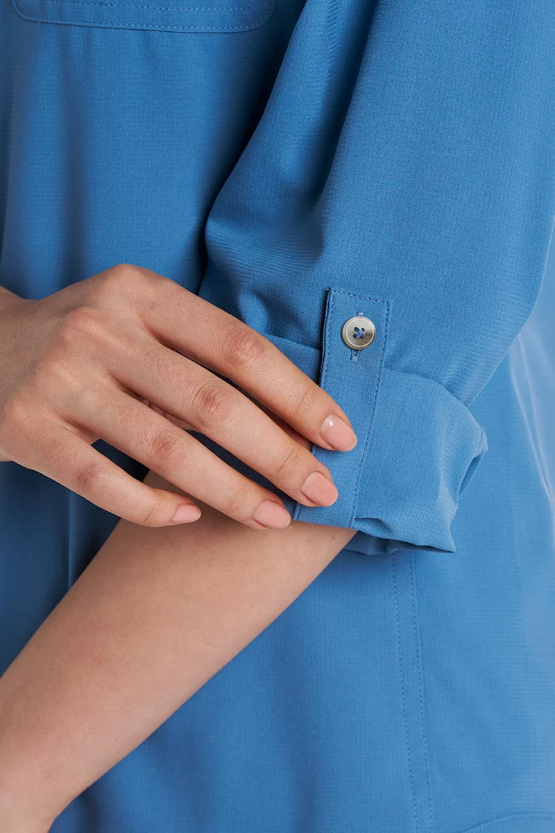 Women's Mylitta Travel Shirt | Blue Dusk - Image 11