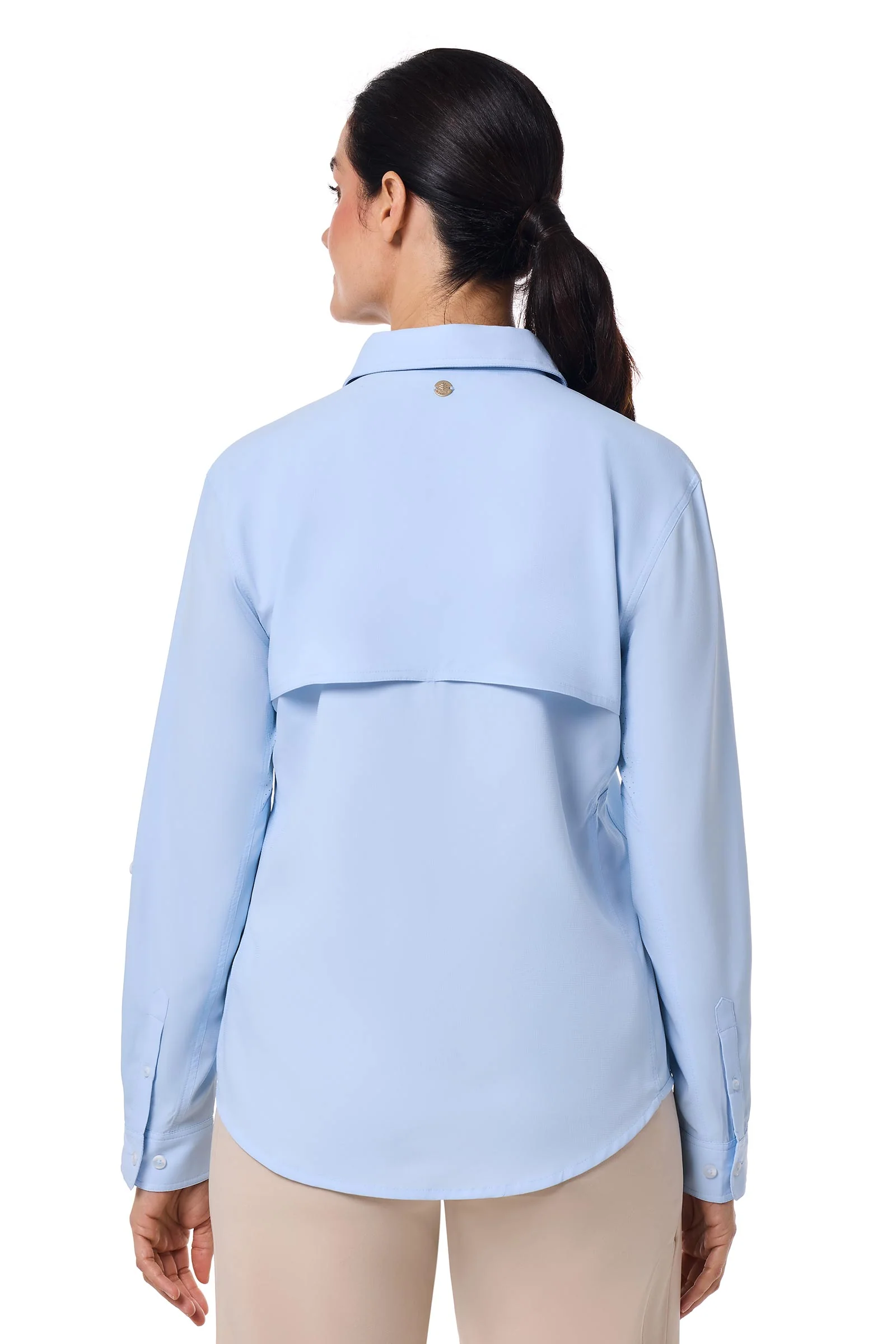 Women's Mylitta Travel Shirt | Light Blue - Image 4