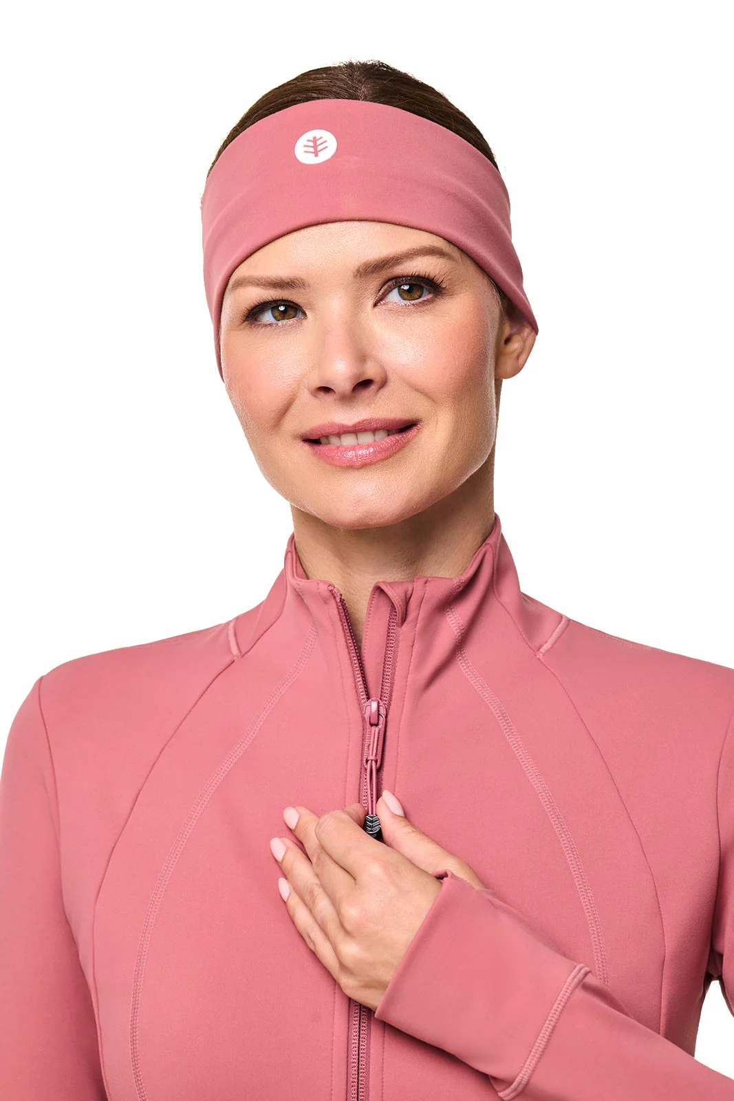 Women's Namaste Yoga Jacket | Terracotta Rose - Image 6