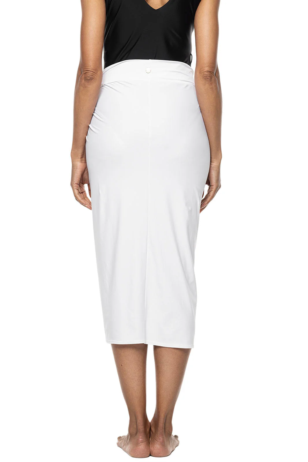 Women's North Bay Village Knot Cover-Up | White - Image 3