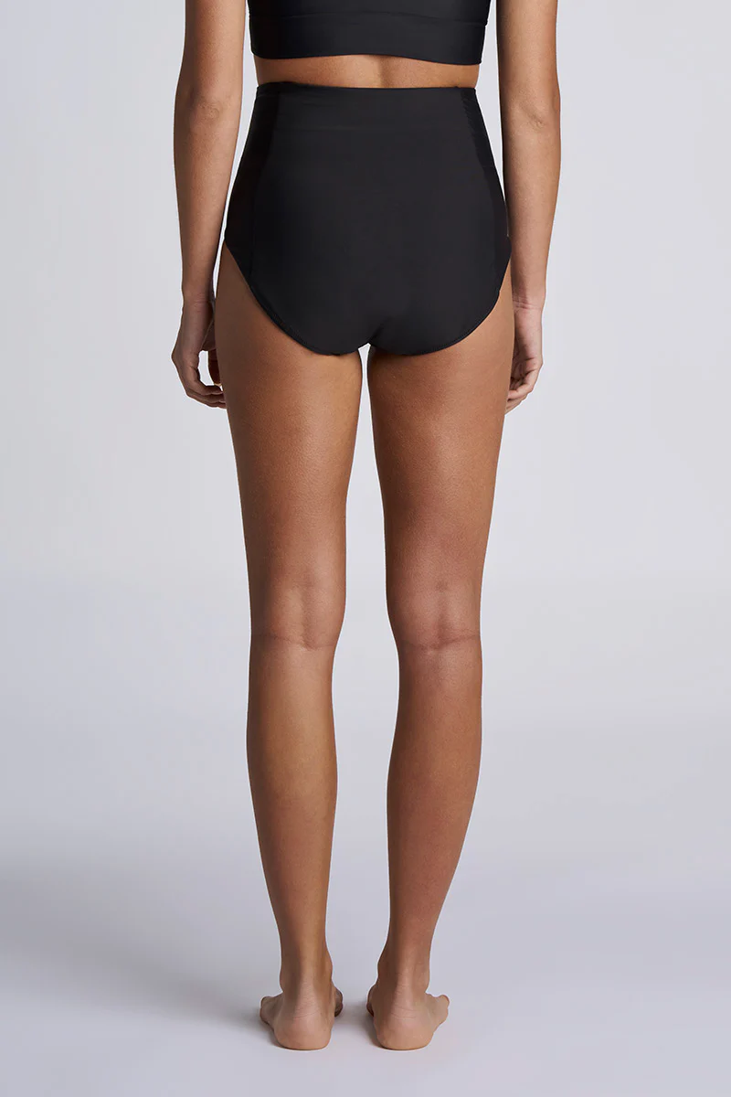 Women's Ocean Sculpt High Rise Bottoms | Black - Image 4