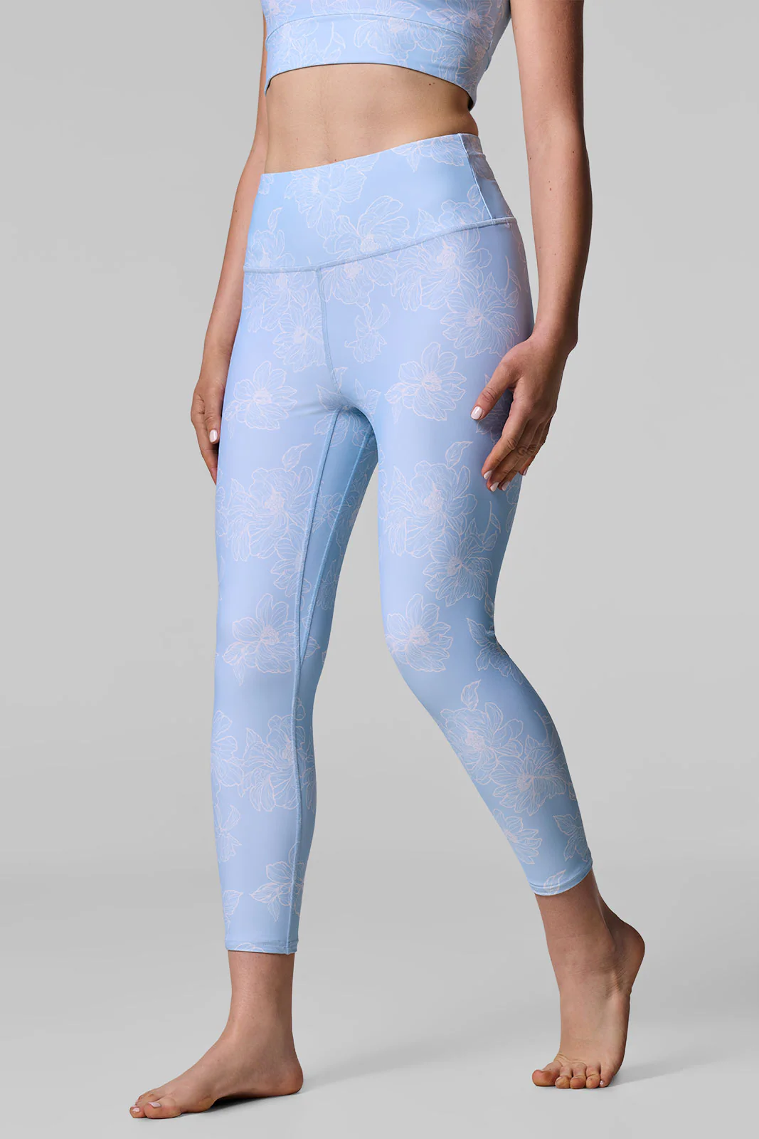 Women's Ocean Sculpt High Rise Swim Capri | Regular Parent - Image 7