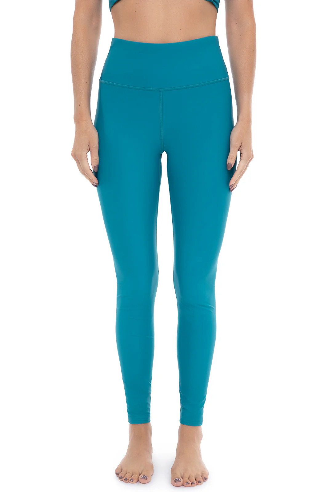 Women's Ocean Sculpt High Rise Swim Legging | Regular Parent - Image 5