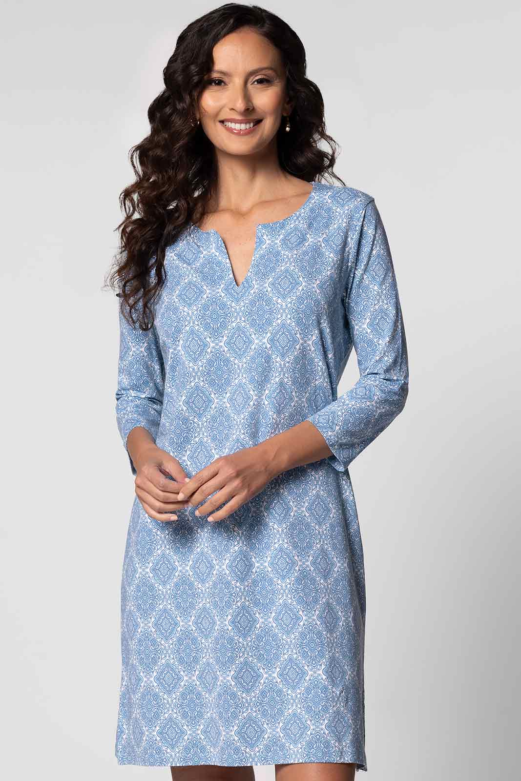 Tunic Dress with 3/4 Sleeve | Regular Parent - Image 14