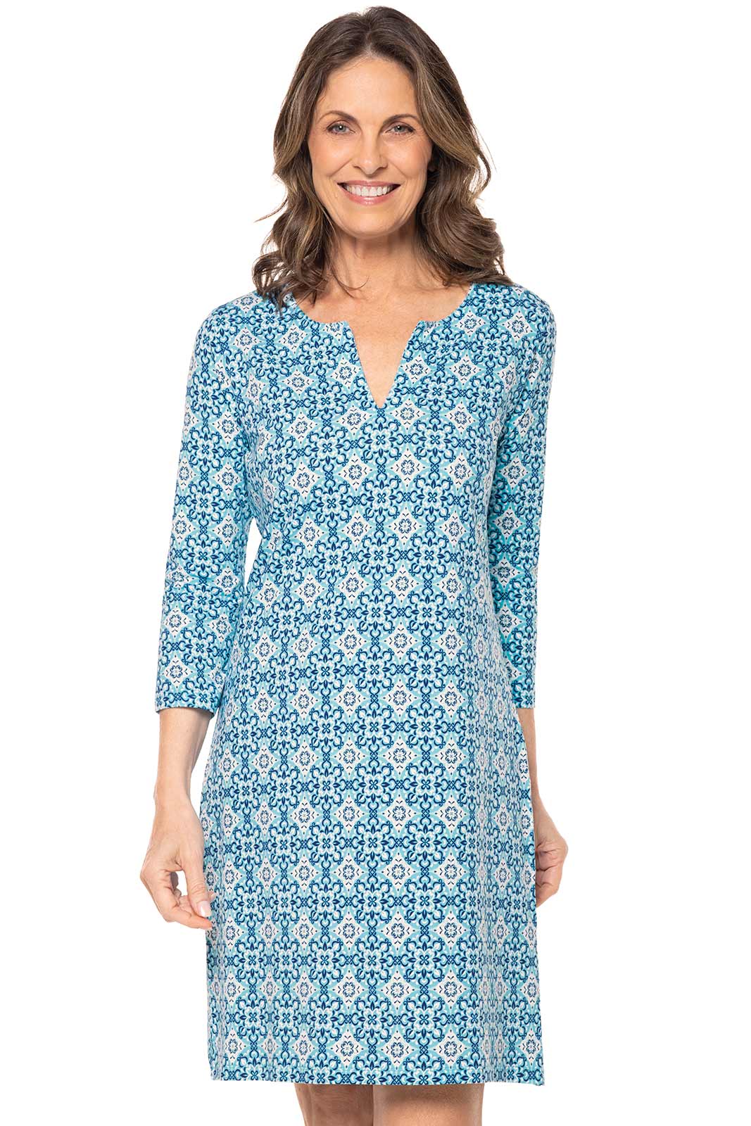 Tunic Dress with 3/4 Sleeve | Regular Parent - Image 3