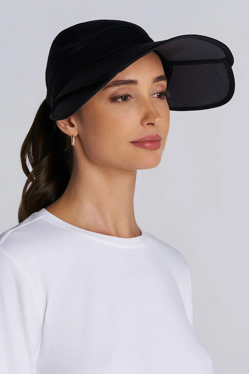 Olivia Convertible Visor | Black - Image 11