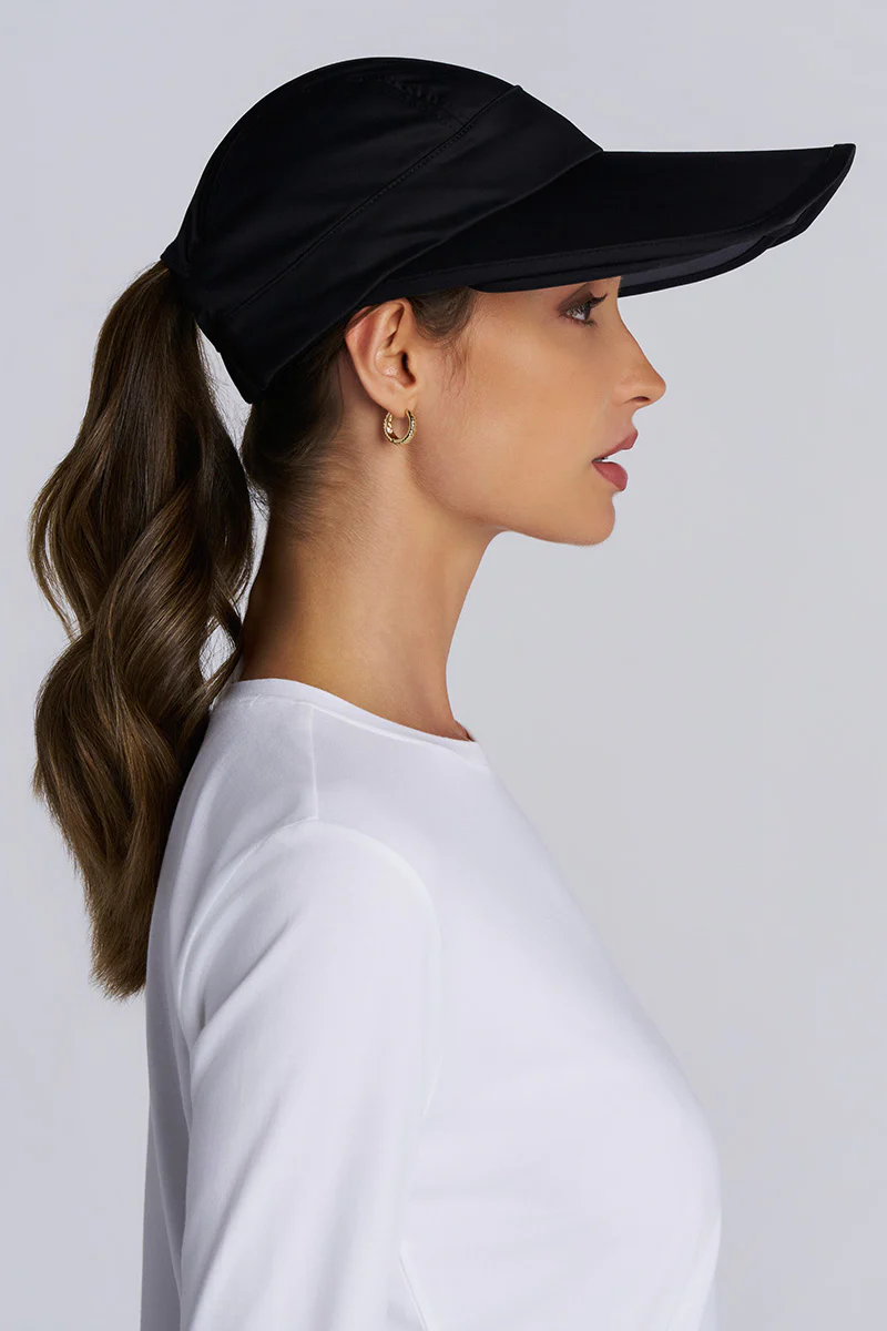 Olivia Convertible Visor | Black - Image 3