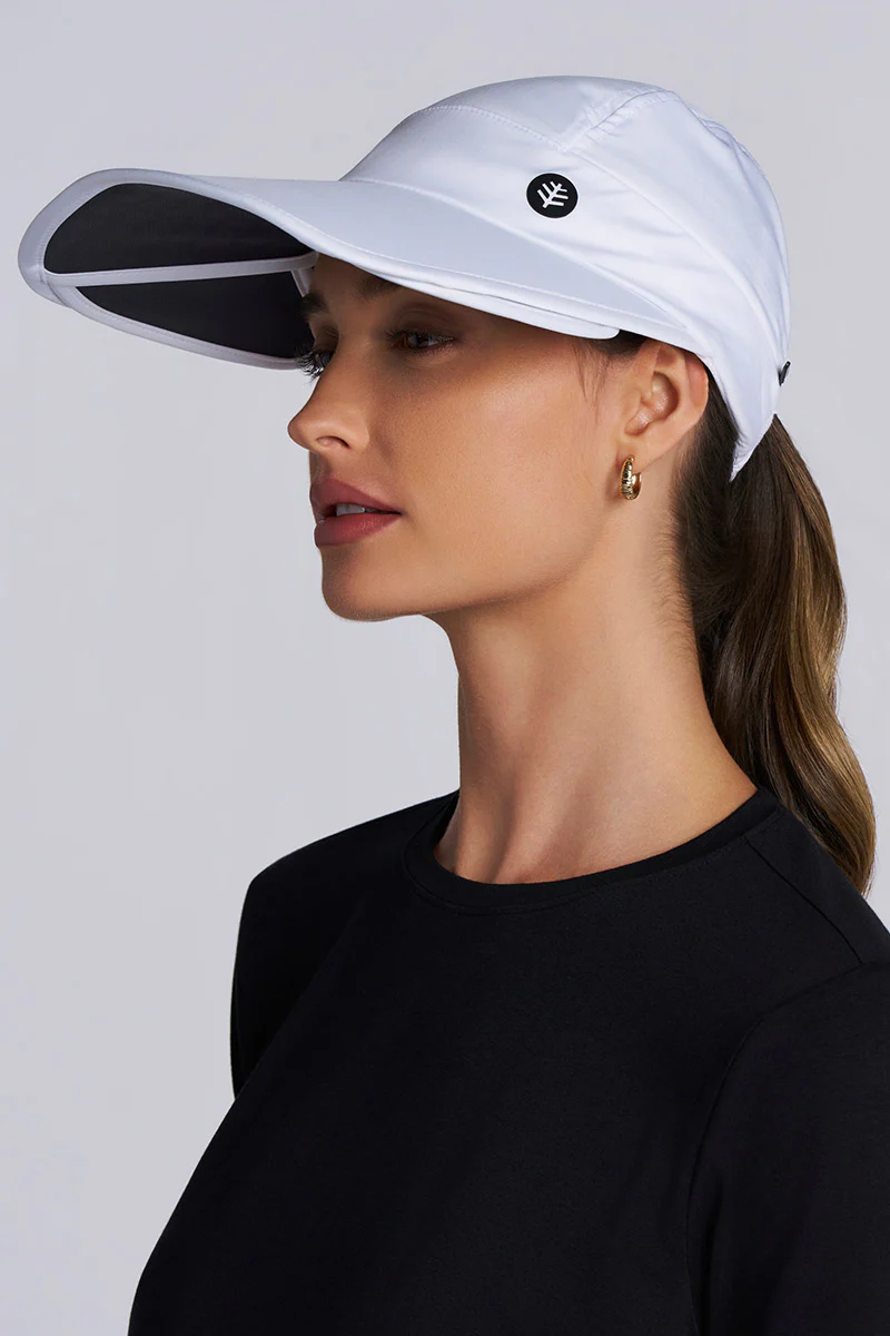 Olivia Convertible Visor | White - Image 2