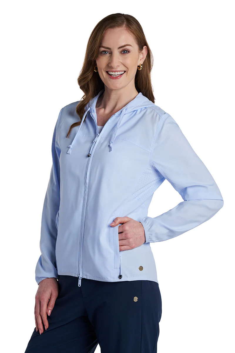 Women's Arcadian Packable Jacket | Periwinkle - Image 5