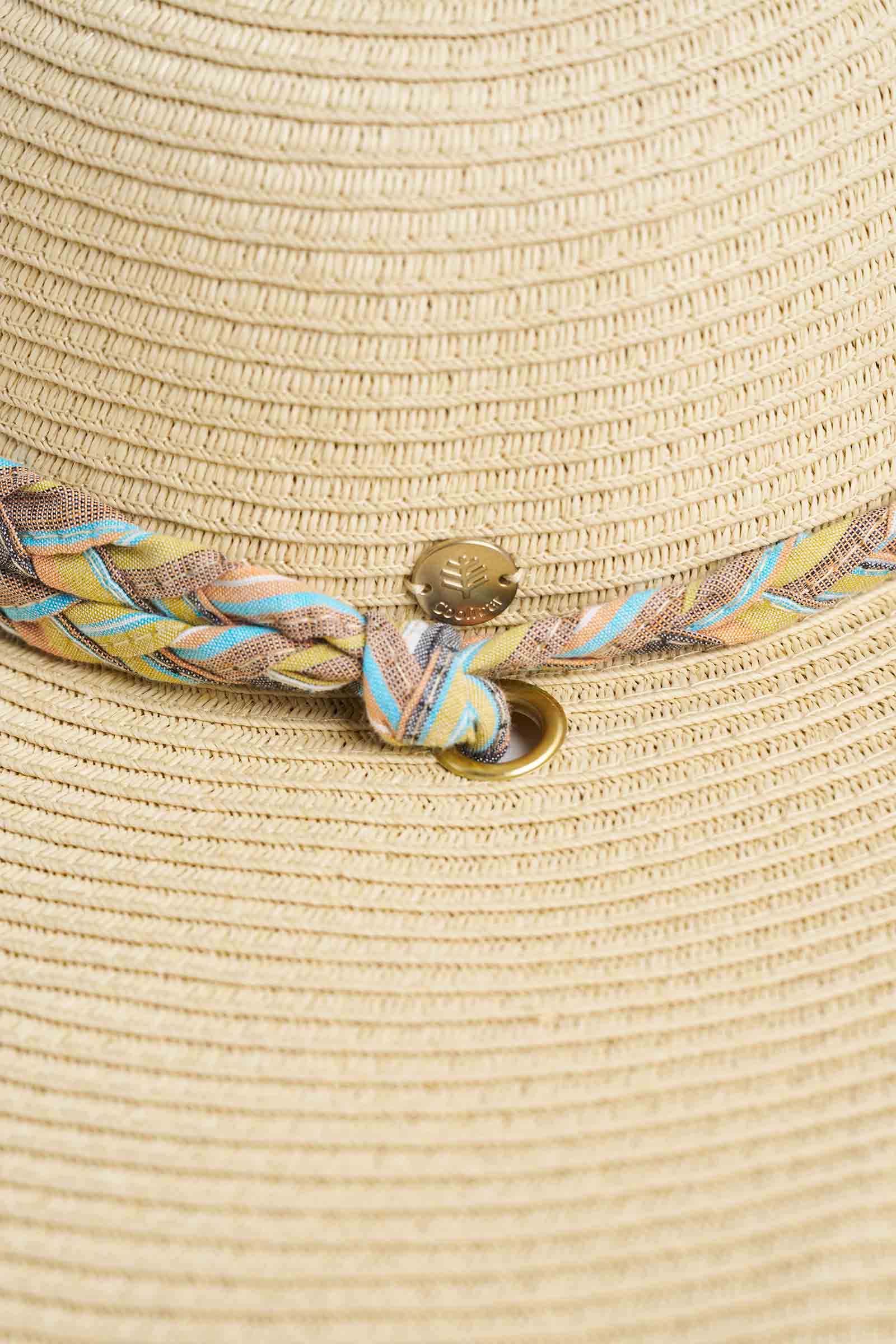 Women's Palm Coast Large Brim Floppy Sun Hat | Natural - Image 9