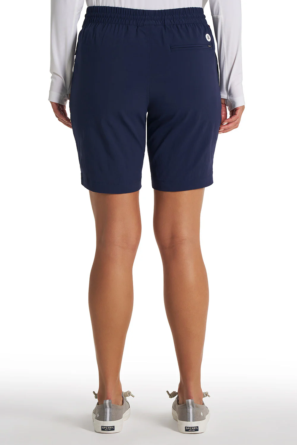 Women's Palm Island Fishing & Boating Shorts | Navy - Image 3