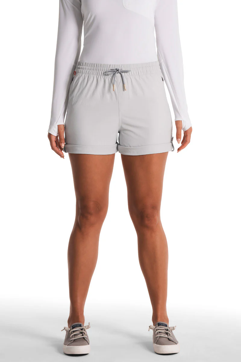 Women's Palm Island Fishing & Boating Shorts | Sleek Grey - Image 10