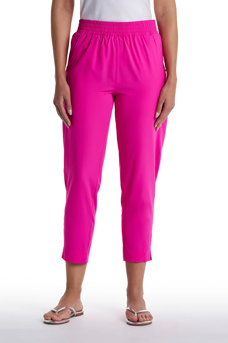 Women’s Perissa Aire Tapered Pants | Fuchsia - Image 3