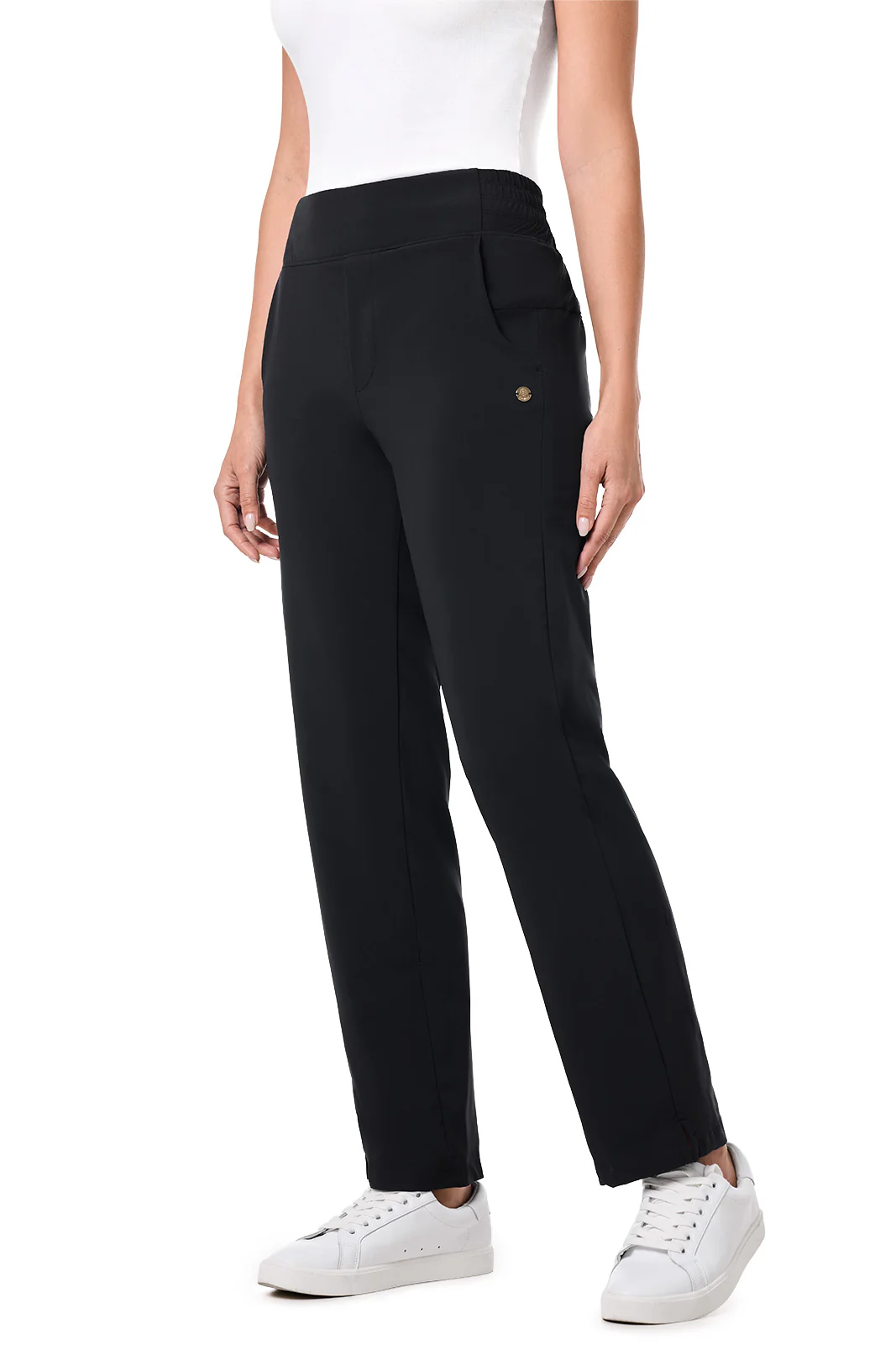 Women's Pellaro Travel Pants | Black - Image 3
