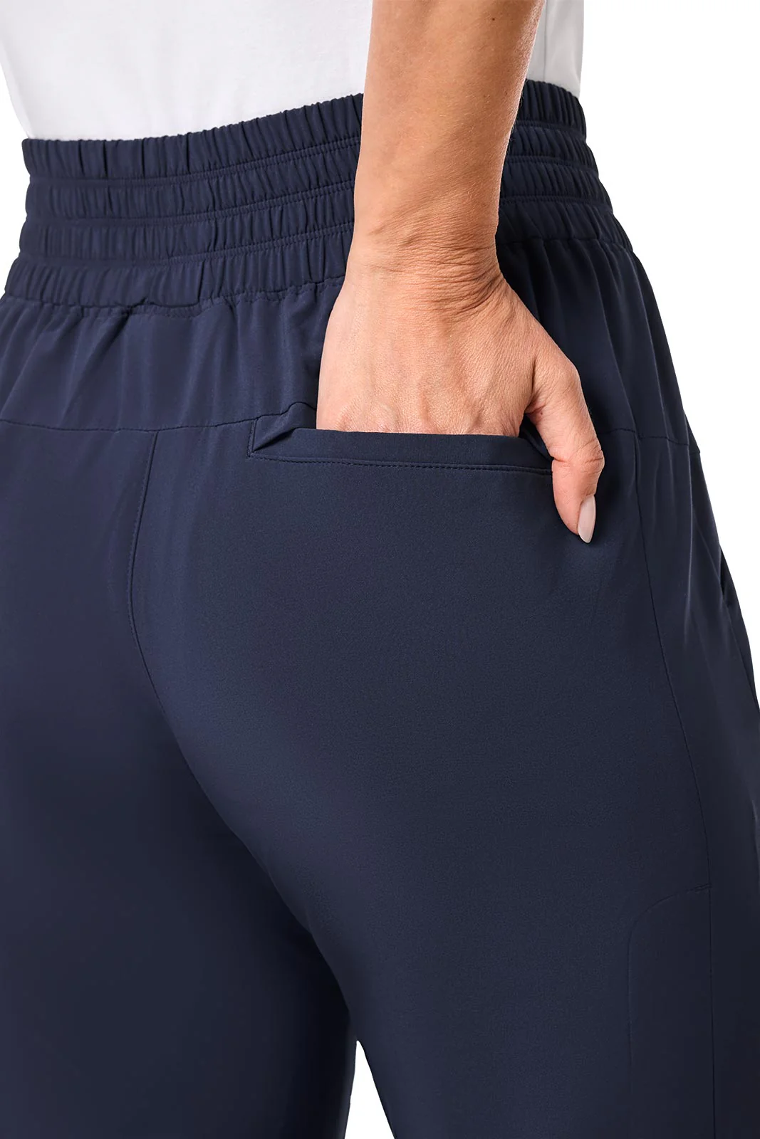 Women's Pellaro Travel Pants | Navy - Image 7