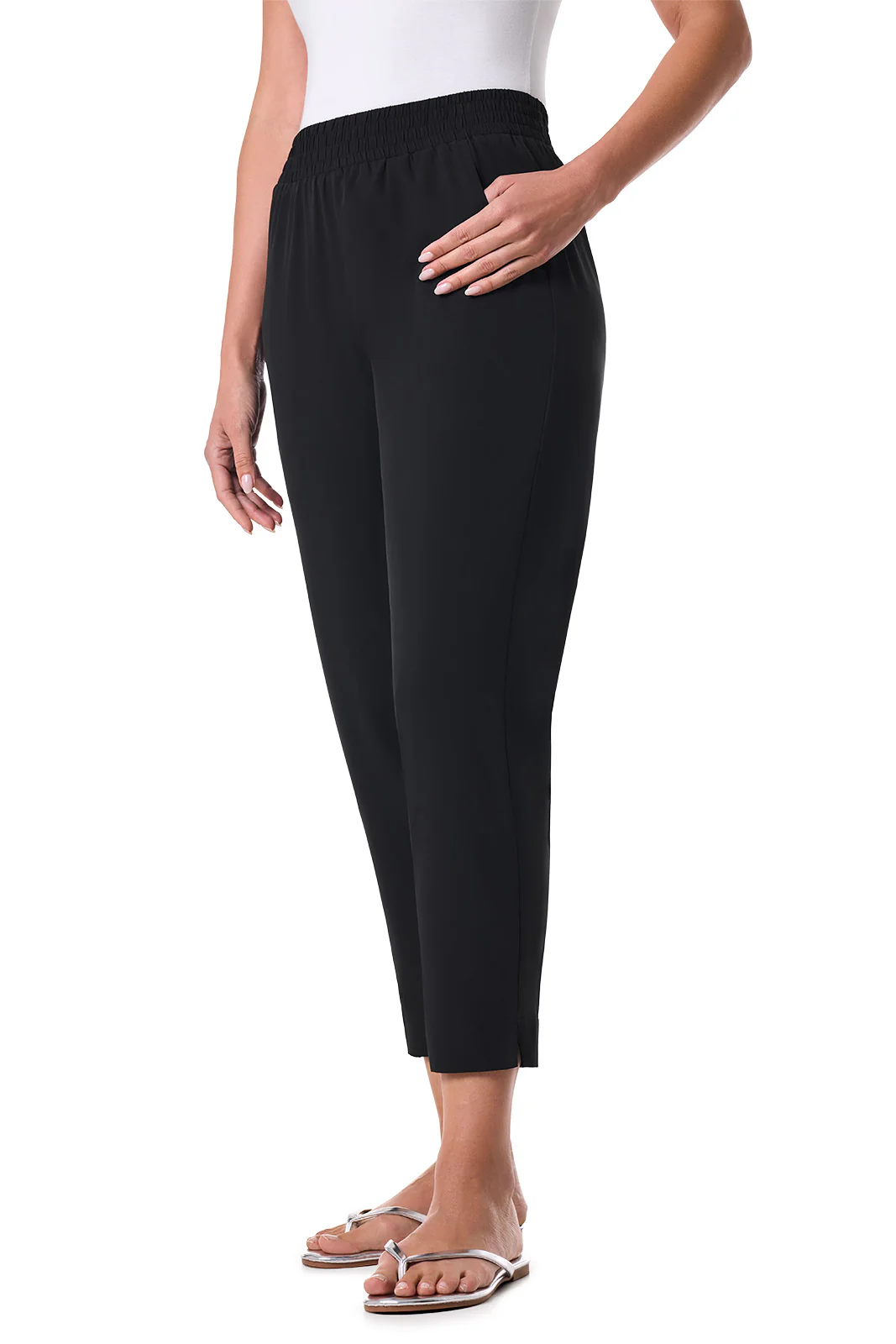 Women’s Perissa Aire Tapered Pants | Black - Image 3