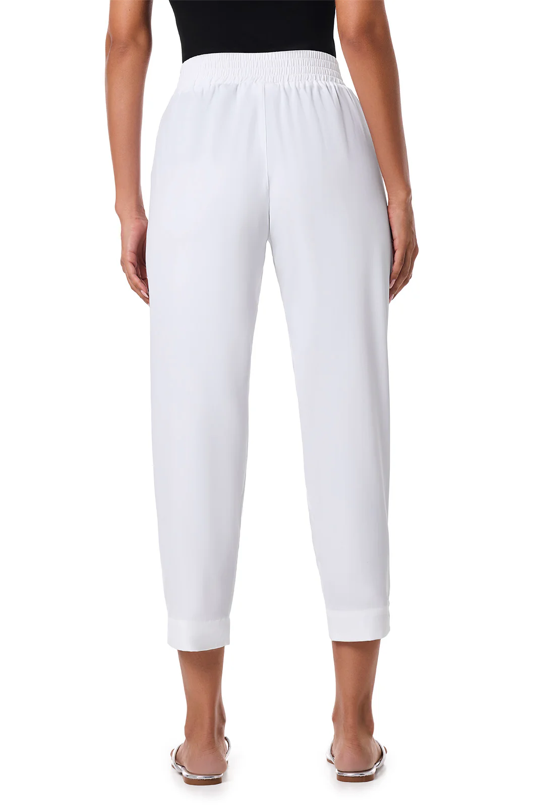 Women’s Perissa Aire Tapered Pants | White - Image 4