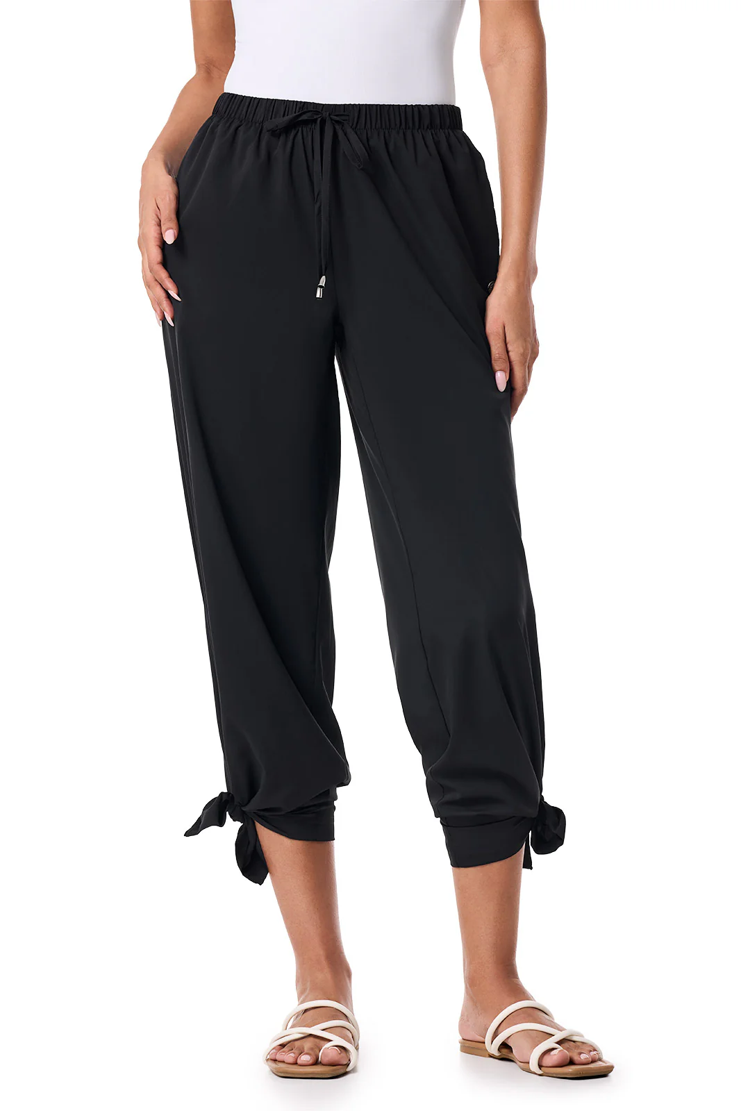Women's Petra Wide Leg Pant | Black - Image 11