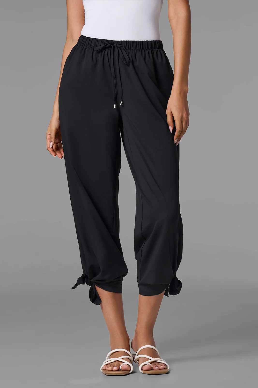 Women's Petra Wide Leg Pant | Black - Image 3