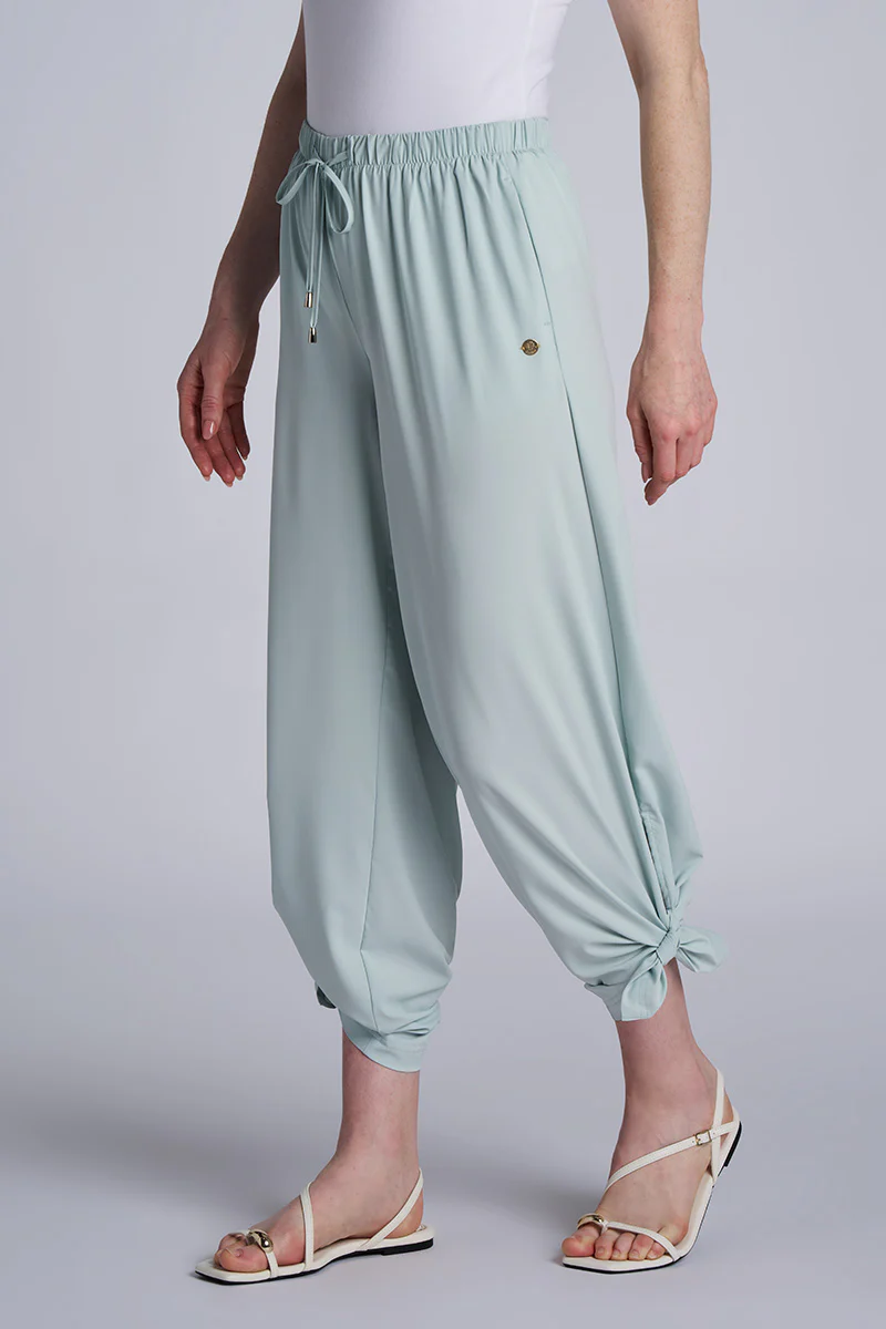 Women's Petra Wide Leg Pant | Misty Aqua - Image 3