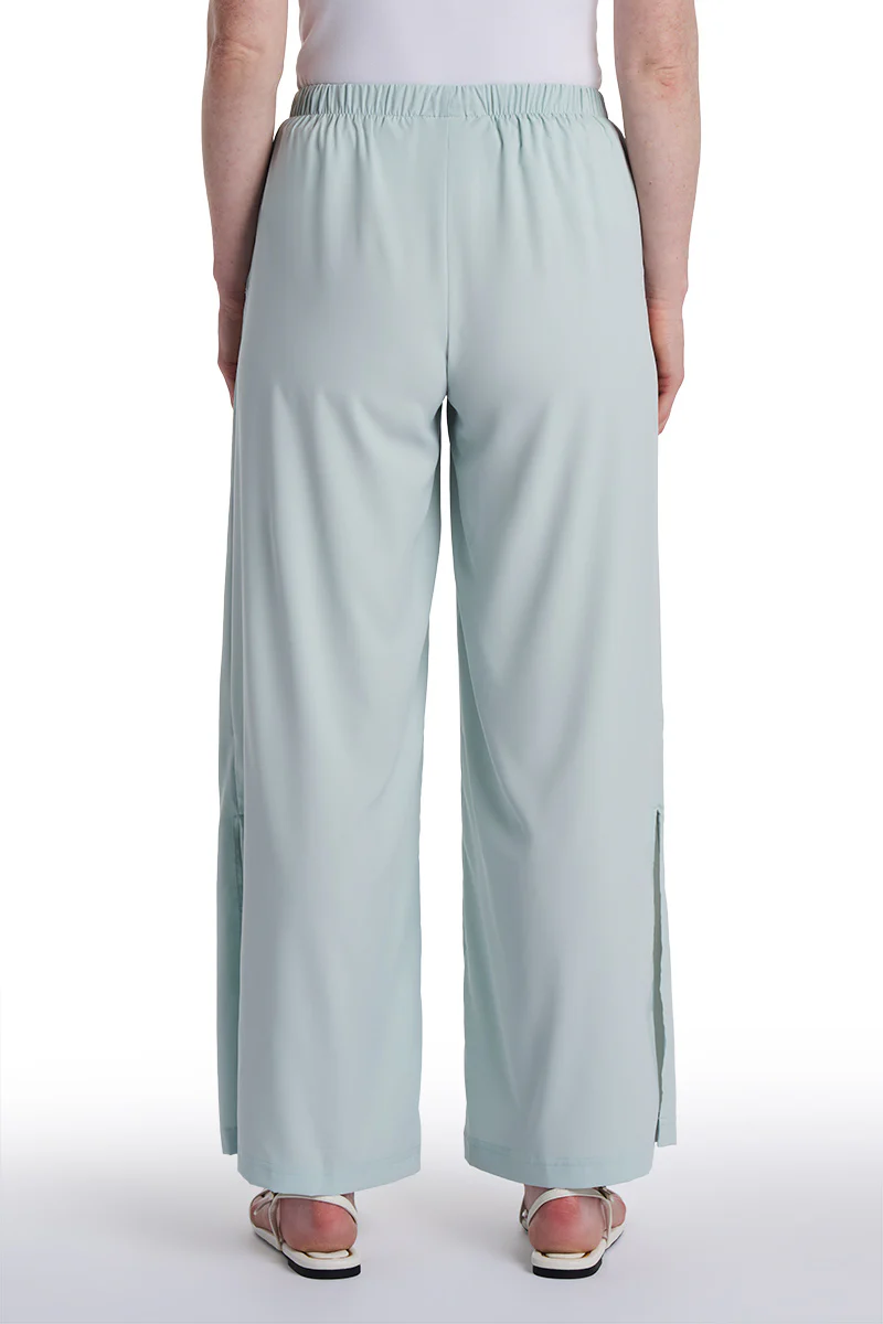 Women's Petra Wide Leg Pant | Misty Aqua - Image 5