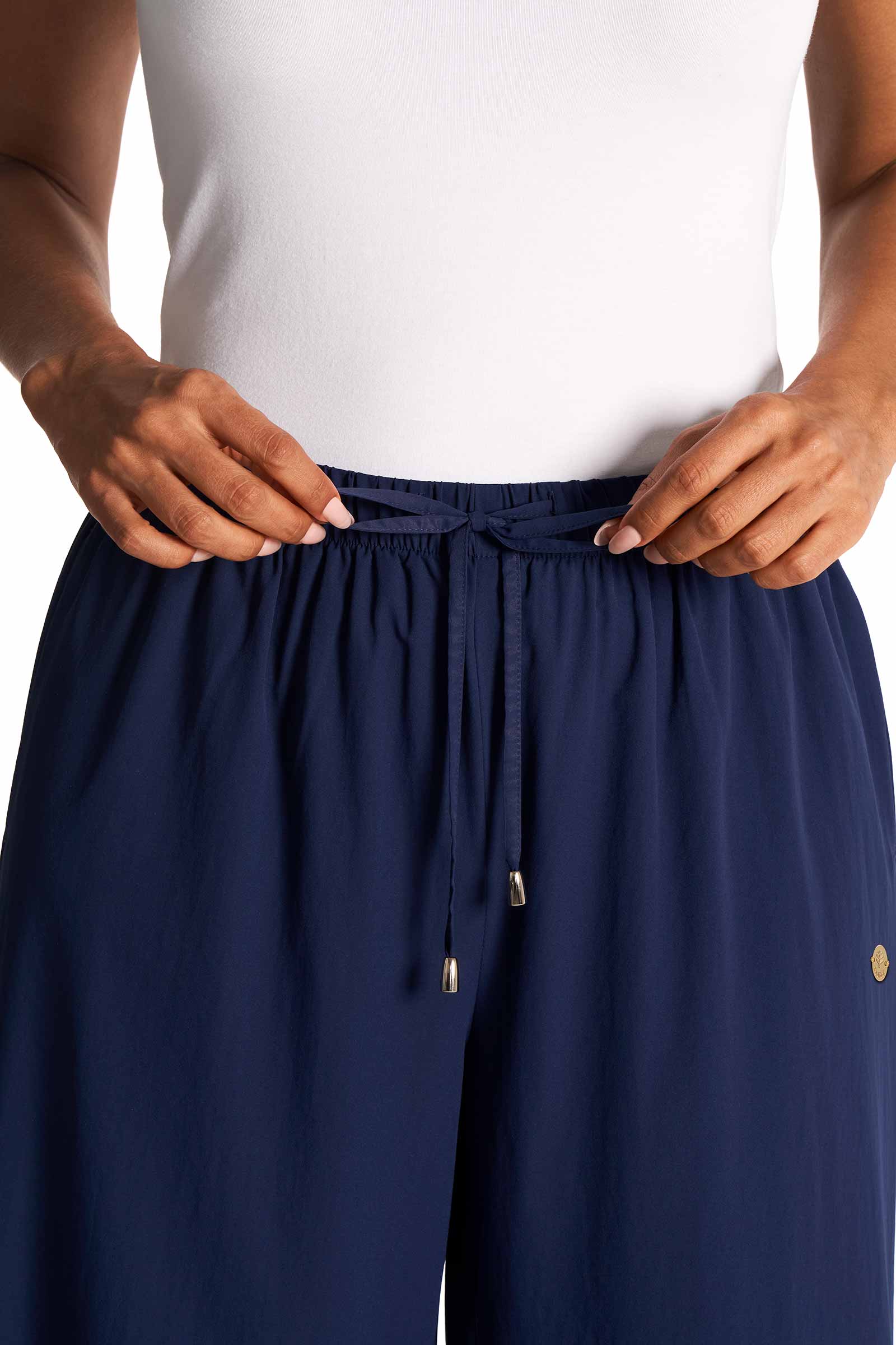 Women's Petra Wide Leg Pant | Navy - Image 5