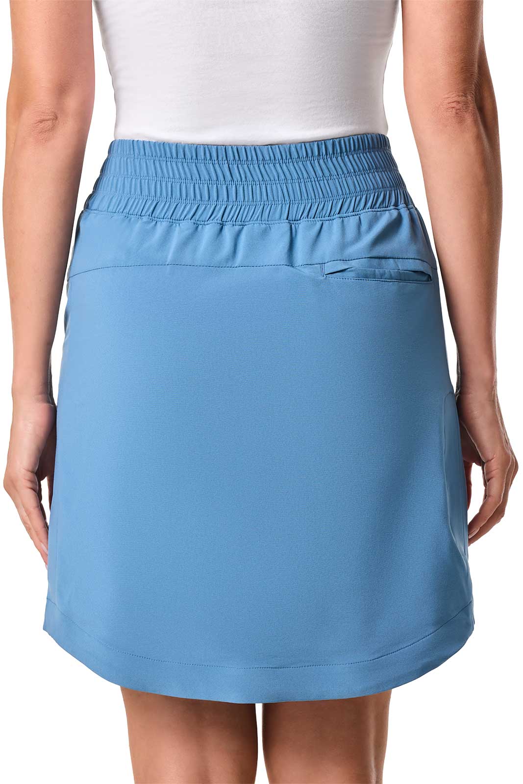 Women's Pisa Travel Skort | Blue Dusk - Image 4