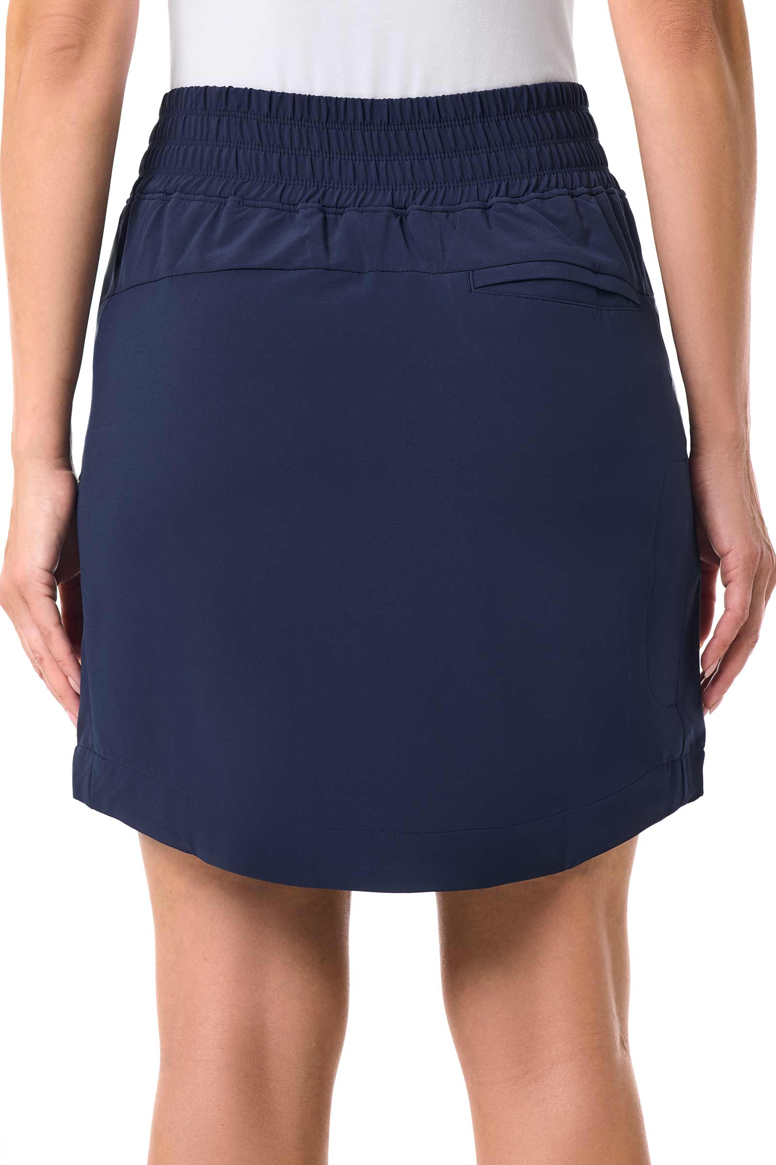 Women's Pisa Travel Skort | Navy - Image 5