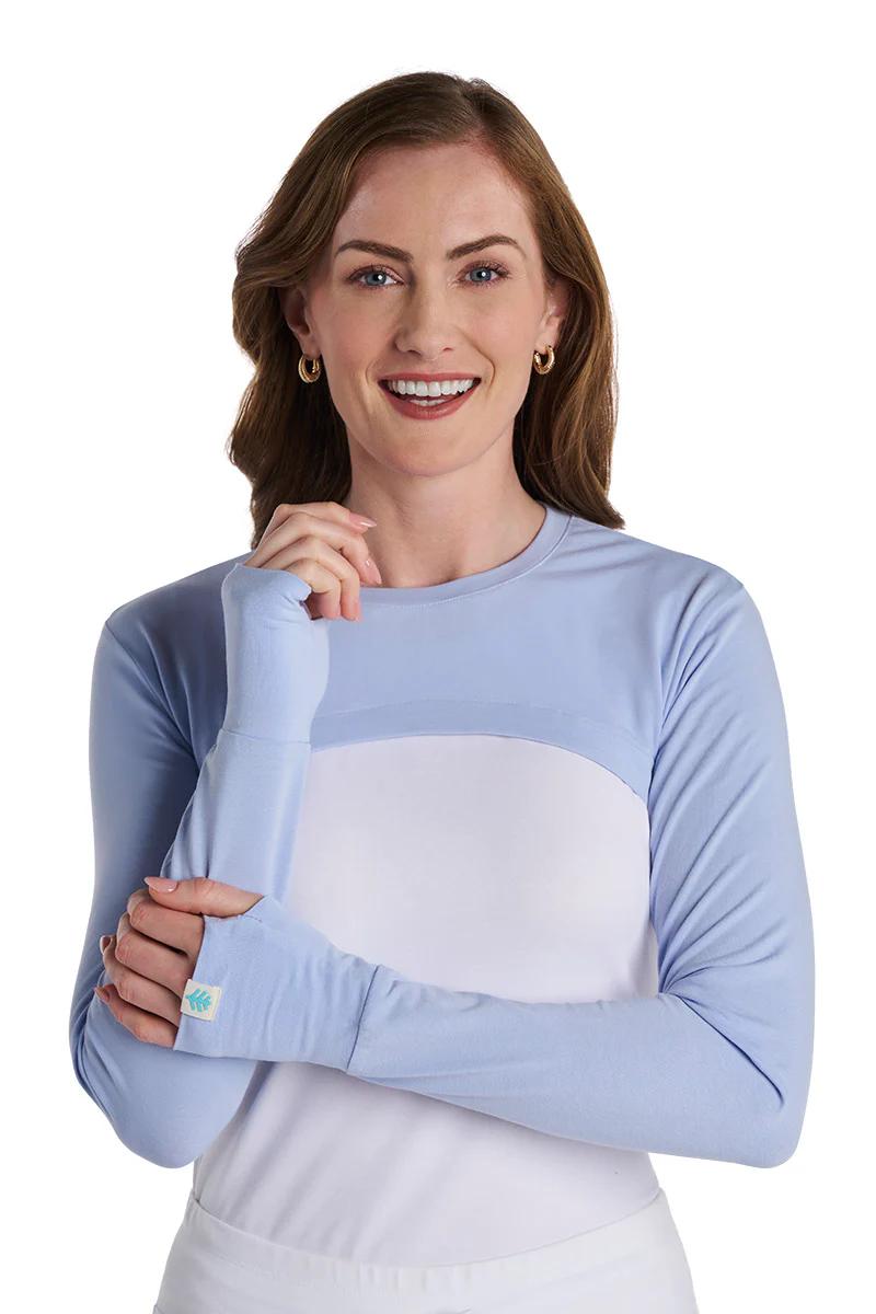 Women's Luna Pullover Shrug | Periwinkle - Image 3