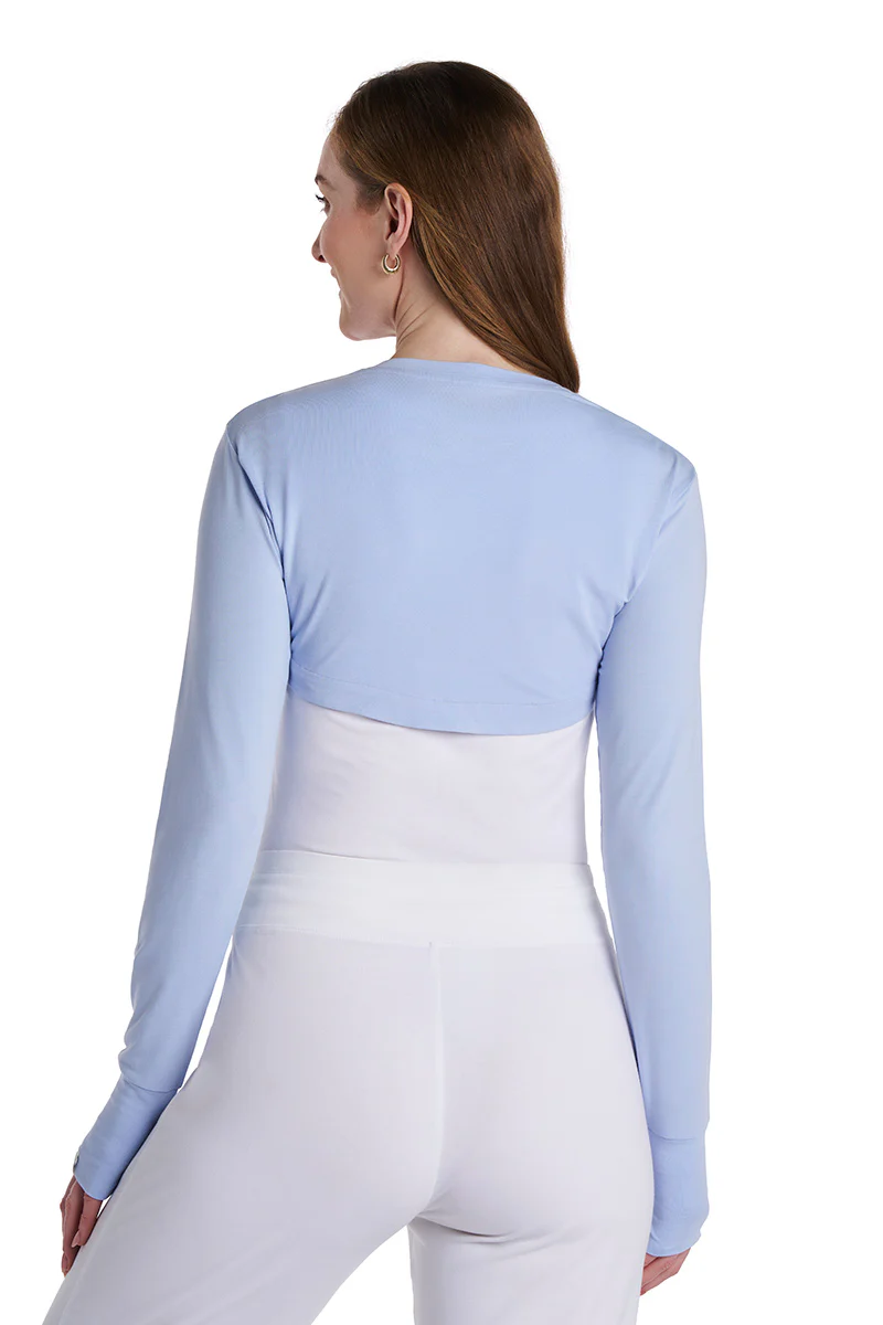 Women's Luna Pullover Shrug | Periwinkle - Image 4