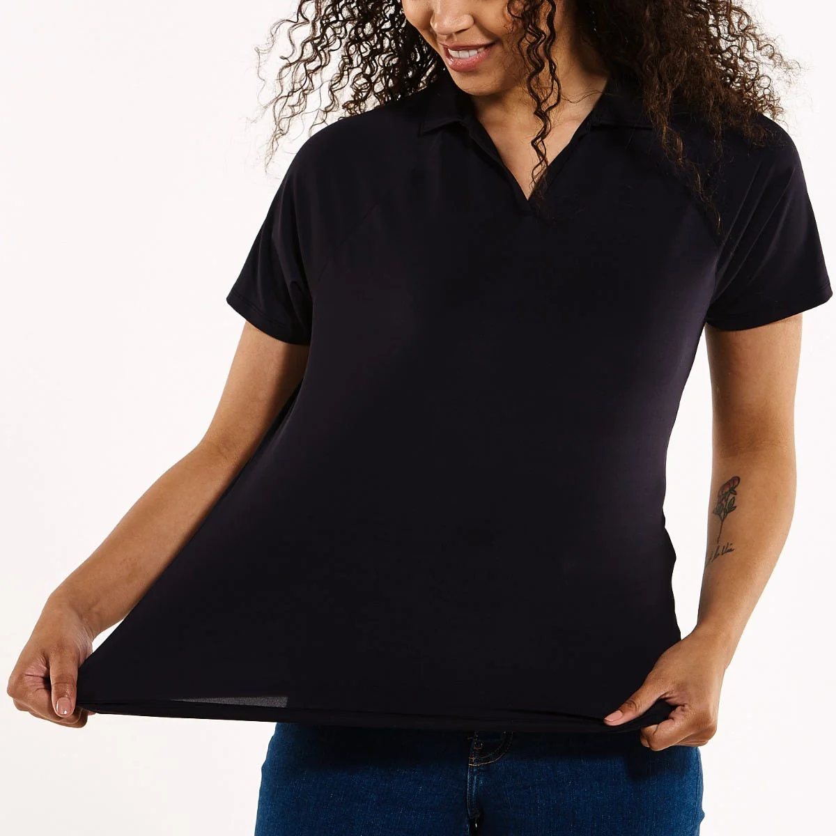 Women's Short Sleeve Polo | Regular Parent - Image 4