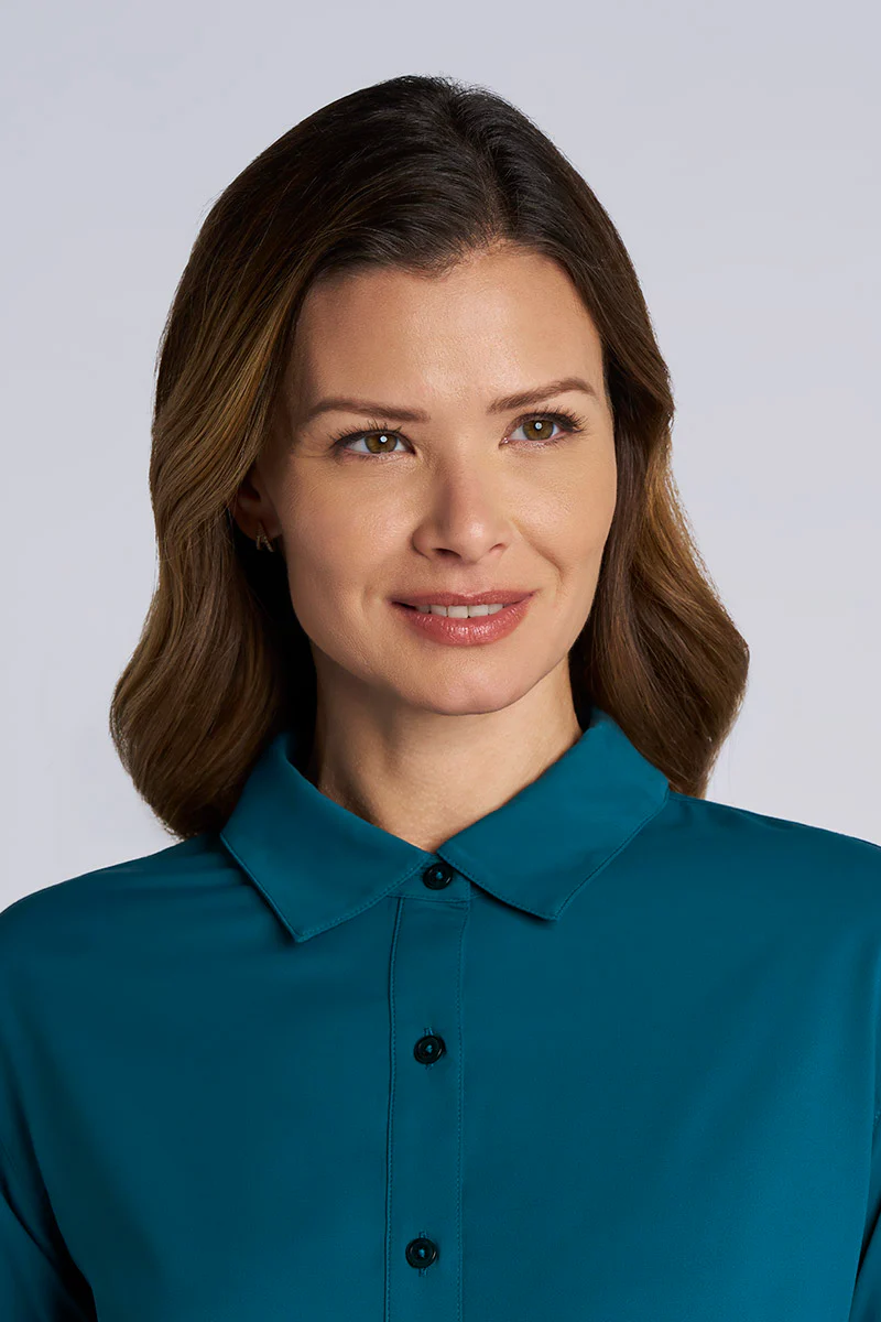 Women's Rhodes Long Sleeve Shirt | Transformative Teal - Image 3