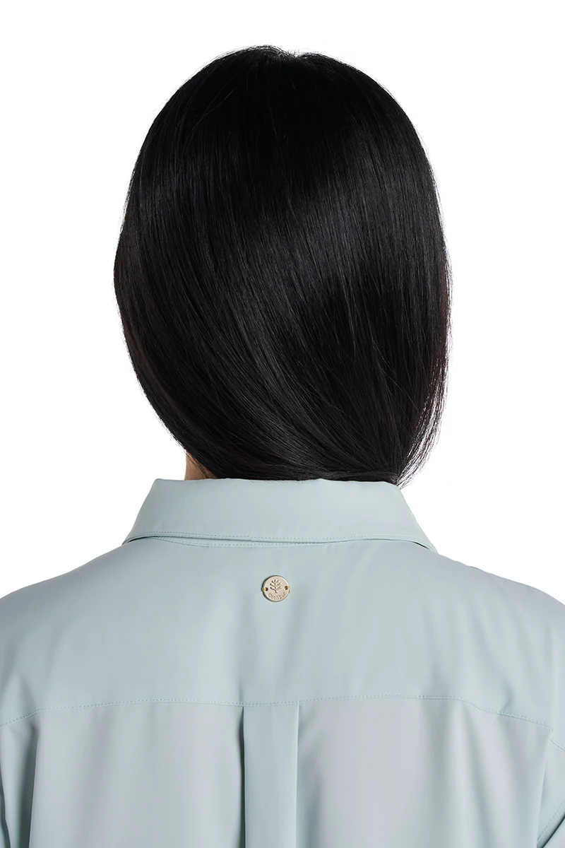 Women's Rhodes Long Sleeve Shirt | Misty Aqua - Image 6