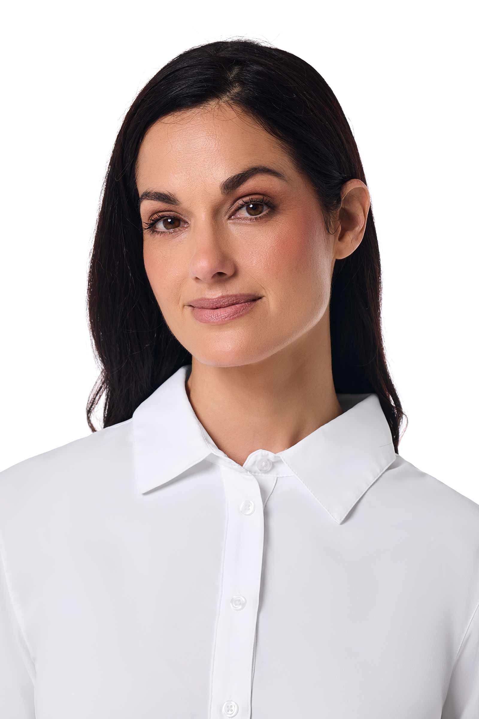Women's Rhodes Long Sleeve Shirt | White - Image 7