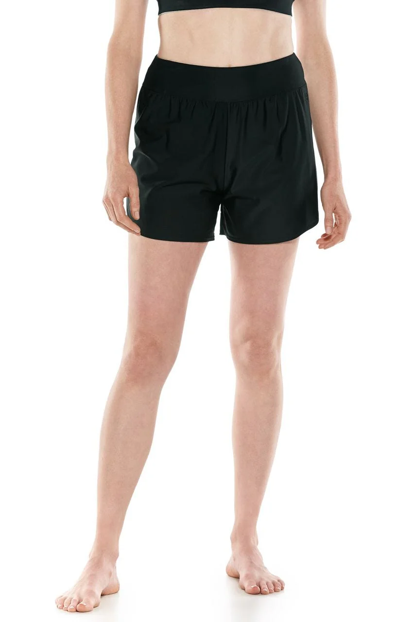 Women's Ripple Swim Shorts | Clearance Parent - Image 3