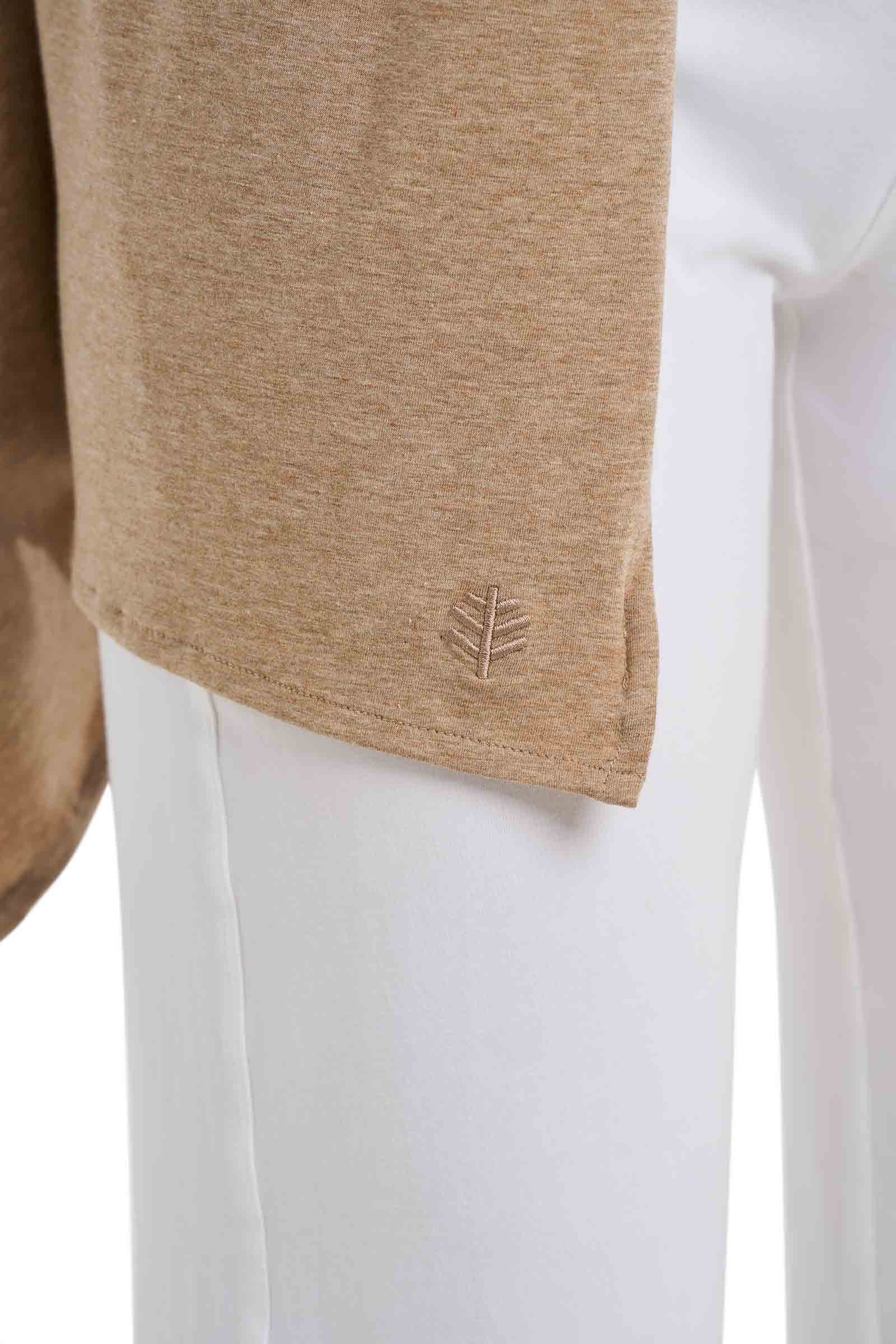 Women's Sanibel Everyday Beach Shawl | Dark Taupe Heather - Image 11