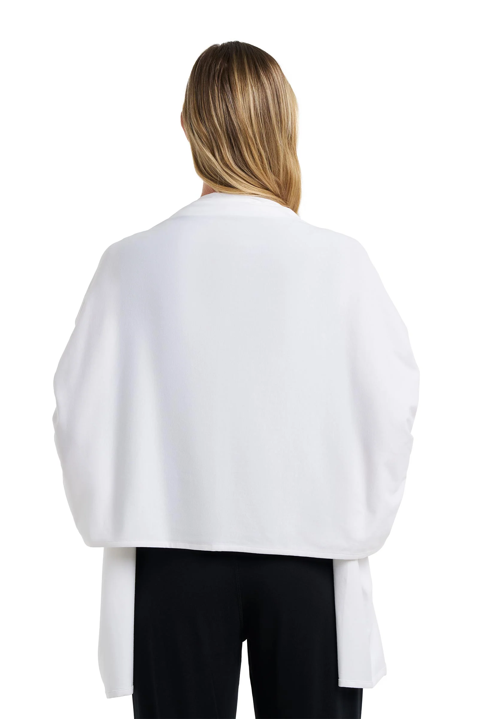 Women's Sanibel Everyday Beach Shawl | White - Image 4