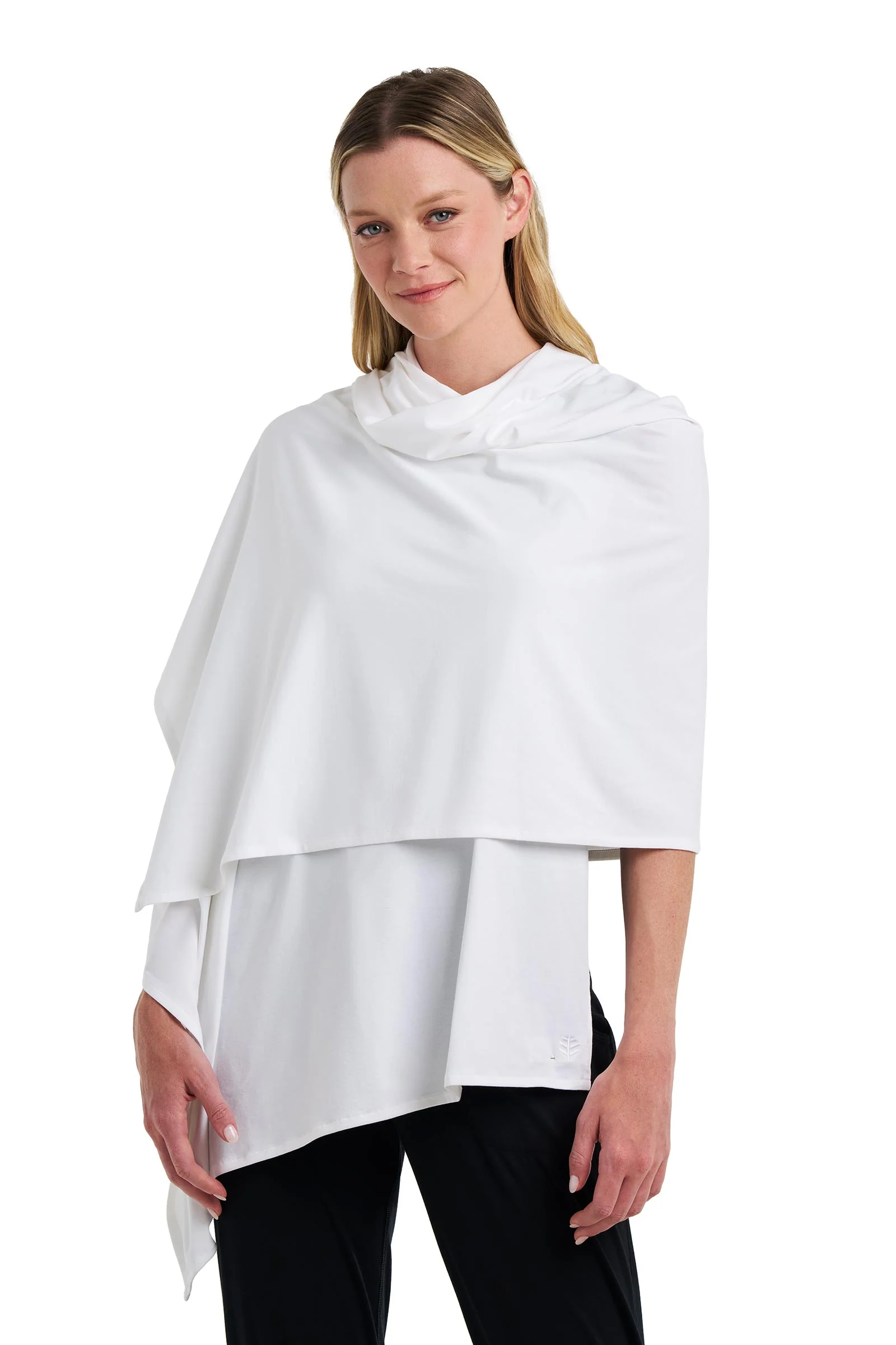 Women's Sanibel Everyday Beach Shawl | White - Image 6