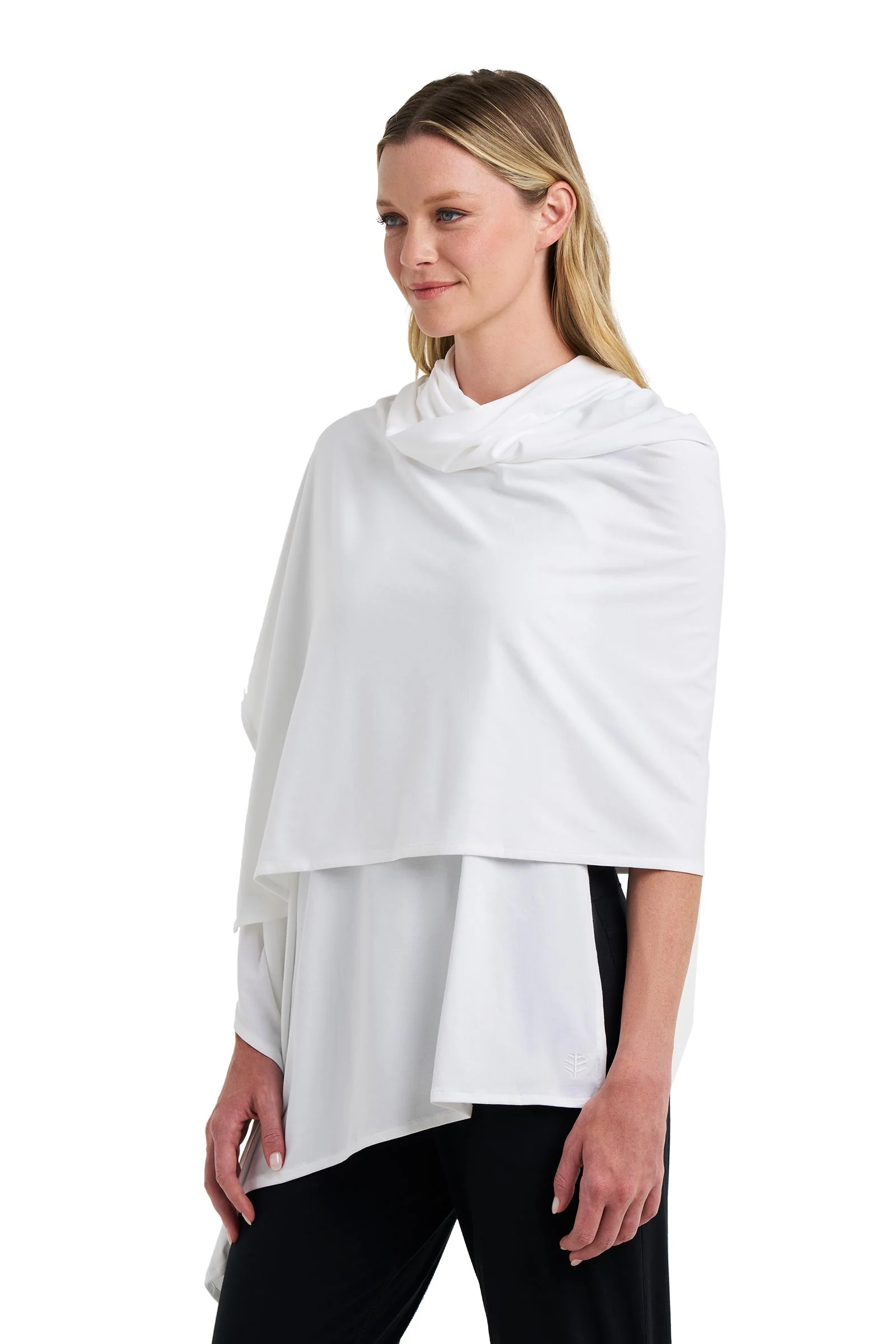 Women's Sanibel Everyday Beach Shawl | White - Image 7