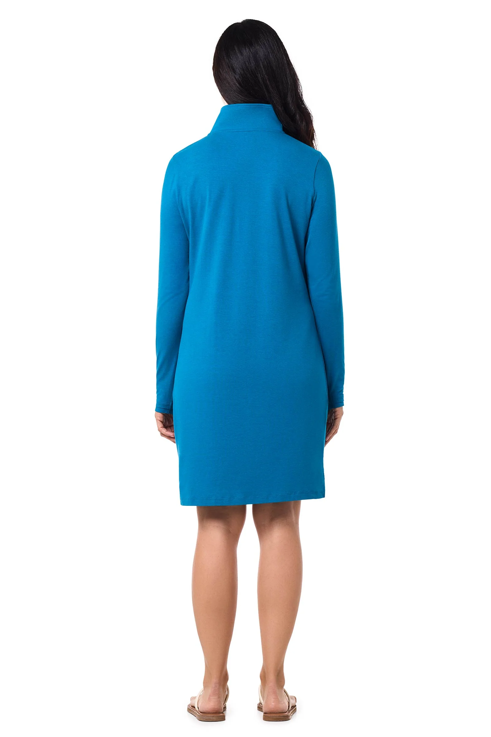 Women's Sarasota Quarter-Zip Dress | Bluejay - Image 4