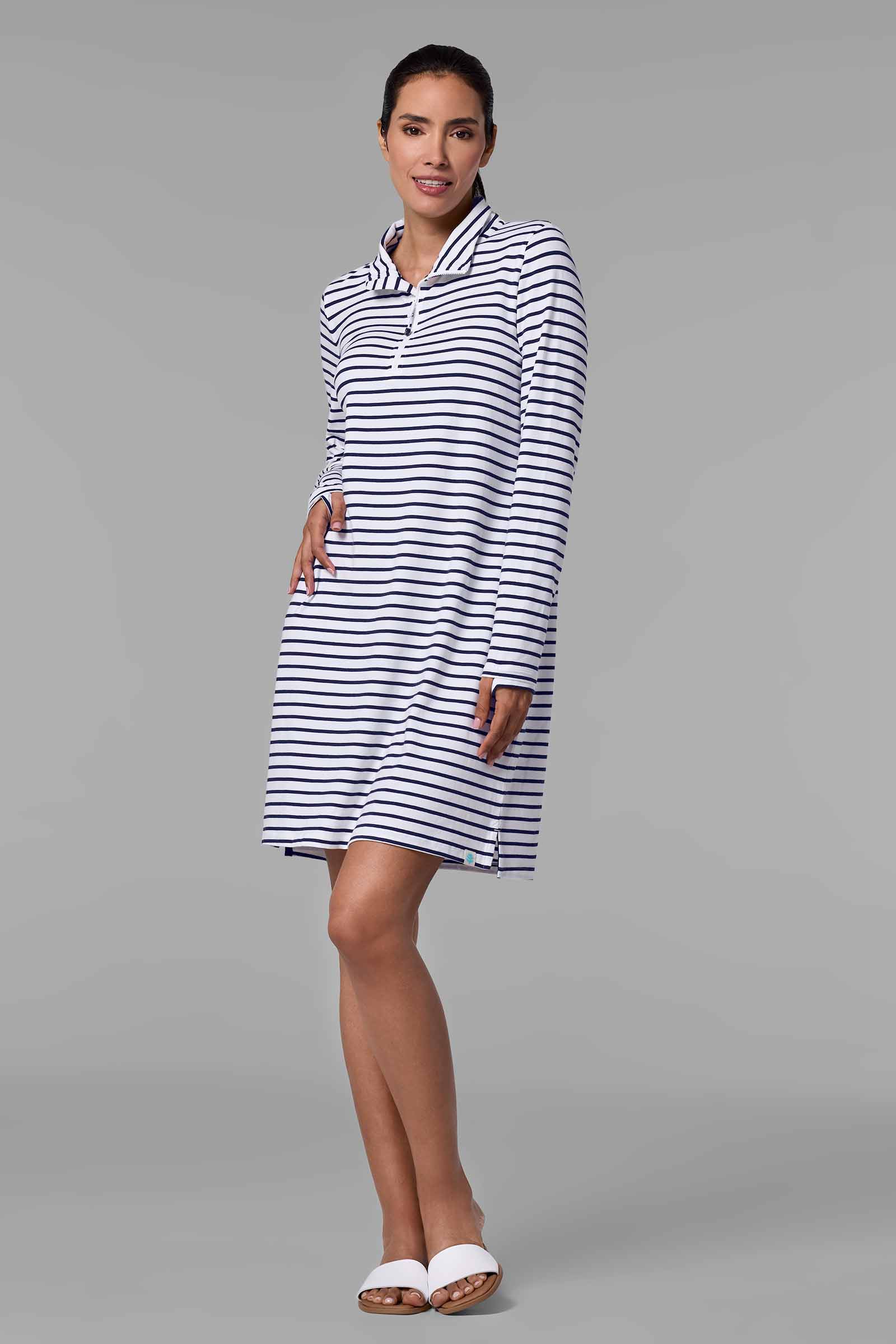 Women's Sarasota Quarter-Zip Dress | Regular Parent - Image 6