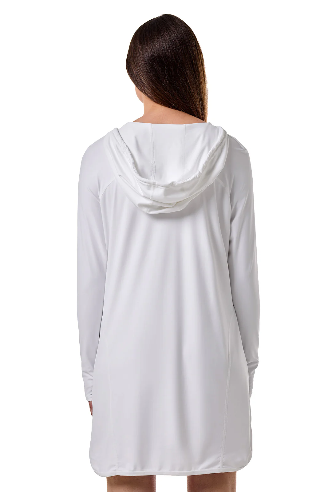 Women's Seacoast Swim Cover-Up Dress | White - Image 5