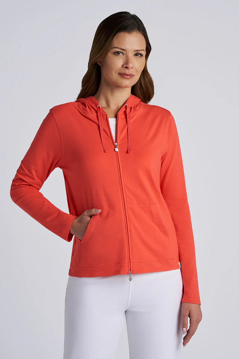 Women's Casual Zip-Up Hoodie  | Regular Parent - Image 2