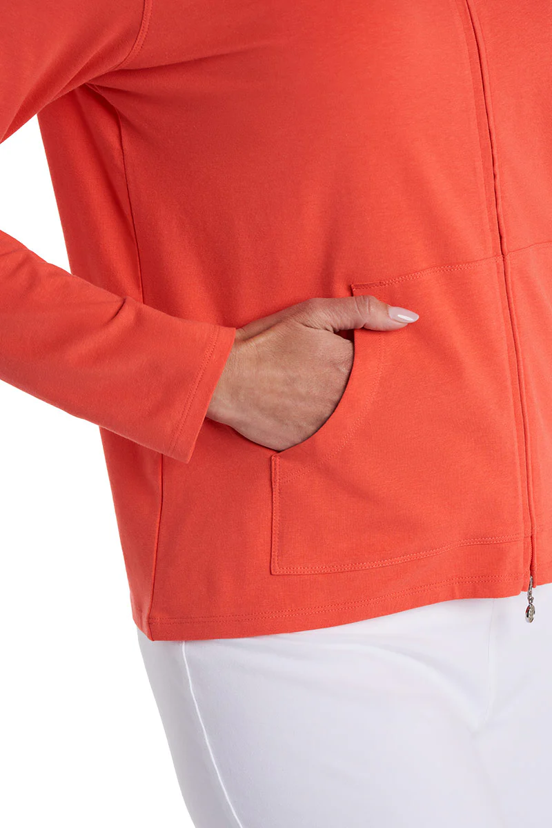 Women's Seaside Hoodie | Coral Reef - Image 4