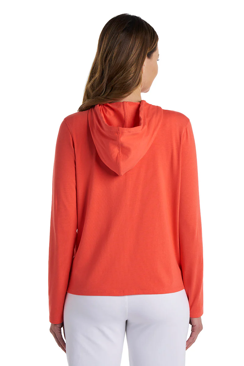 Women's Seaside Hoodie | Coral Reef - Image 5