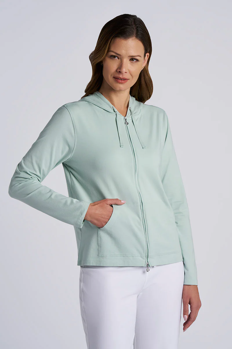 Women's Casual Zip-Up Hoodie  | Regular Parent - Image 9