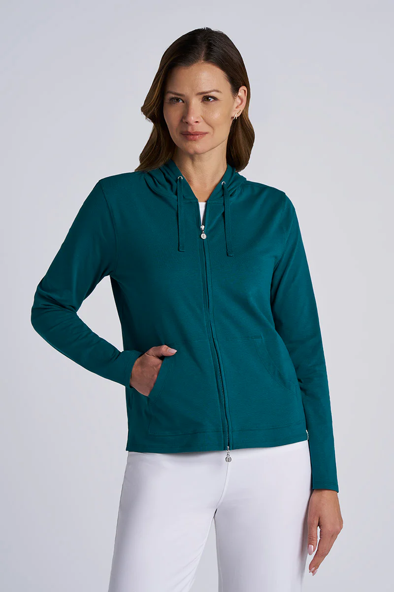 Women's Casual Zip-Up Hoodie  | Regular Parent - Image 3