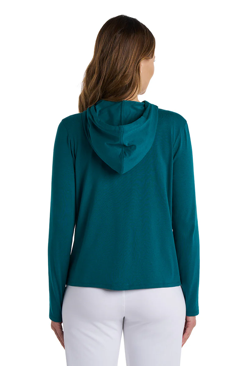 Women's Seaside Hoodie | Transformative Teal - Image 4